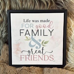 Family & Friends Sign